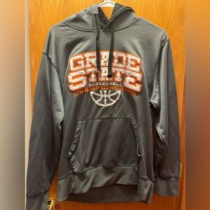 Signature Dark Gray Basketball Championships Hoodie